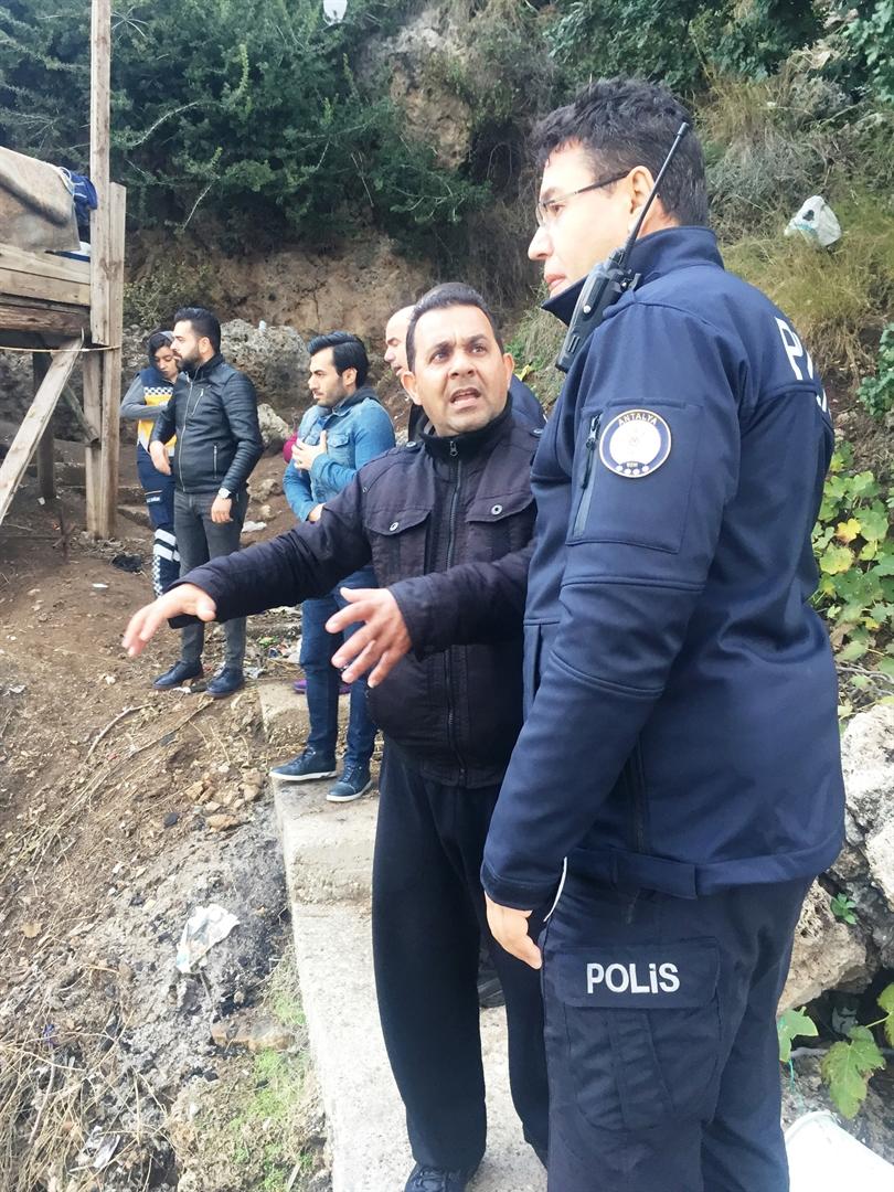 Antalya'da korkunç ölüm 'Beni bırakın kendi canınızı kurtarın'