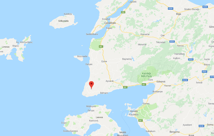 Çanakkale Ayvacık'ta 4.1 şiddetinde deprem meydana geldi