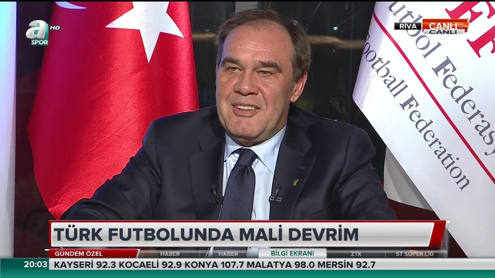 Futbol kulüplerinin borçları silinecek mi? Canlı yayında açıkladılar