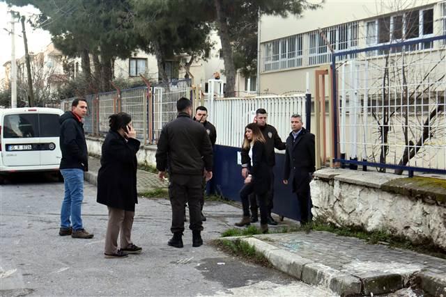 Lise bahçesinde cinayet!