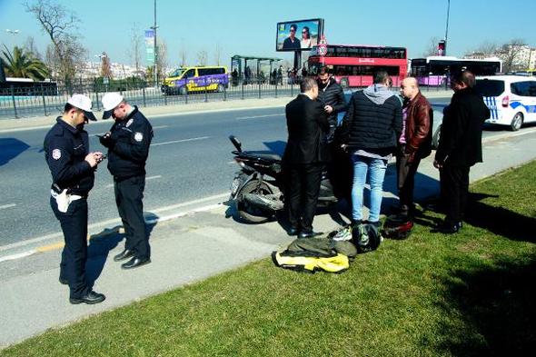 Beyoğlu'nda hareketli anlar! 300 bin dolarlık şok