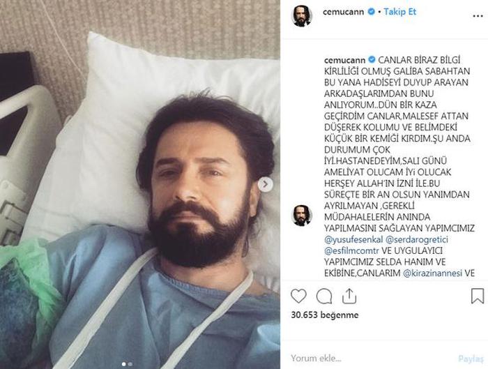 Cem Uçan attan düştü! Hastaneye kaldırıldı