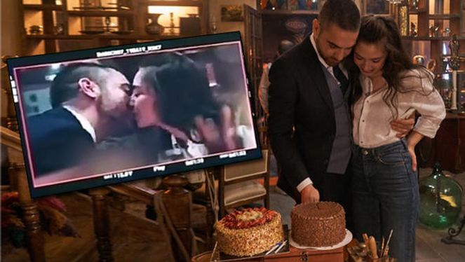 Neslihan Atagül'den Kadir Doğulu'ya doğum günü sürprizi