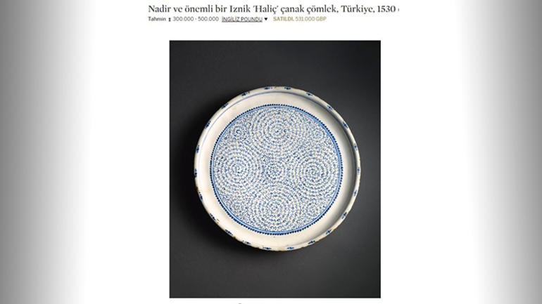 "İslam Dünyasının Sanatları" başlıklı koleksiyon Londra'da ses getirdi