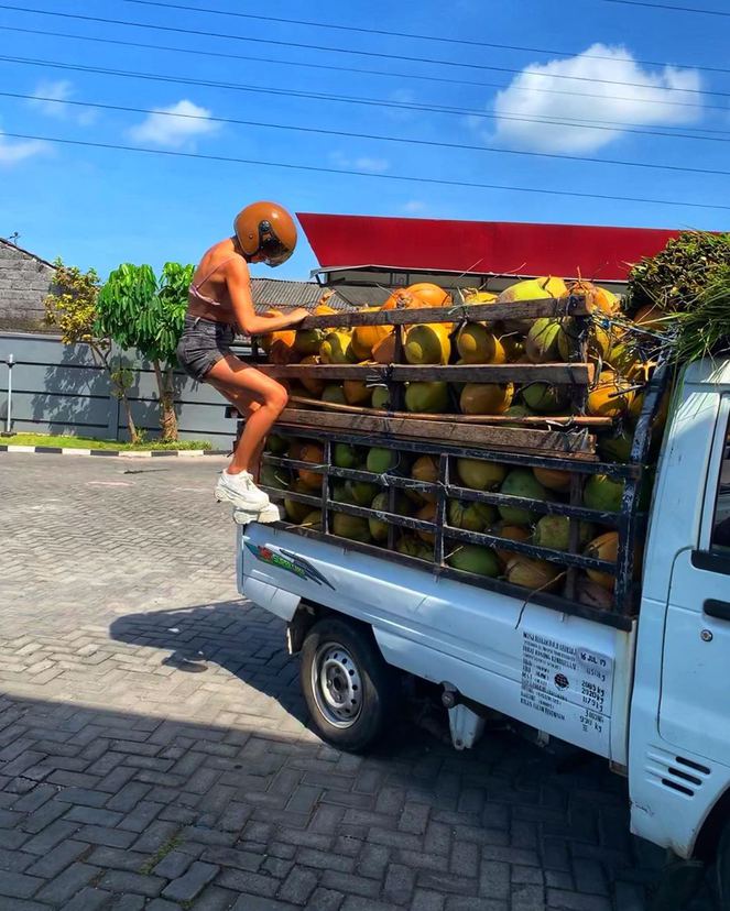 Buse Narcı'nın Bali tatili