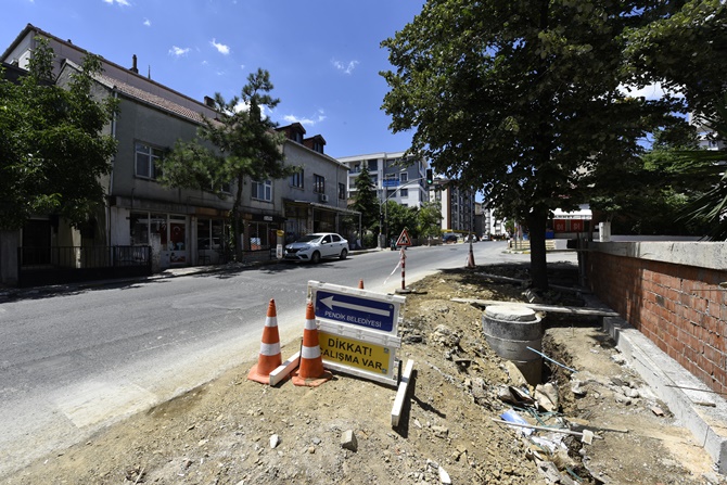 Pendik'te yollarda büyük kolaylık sağlanıyor
