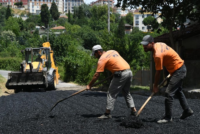 Pendik'te yollarda büyük kolaylık sağlanıyor