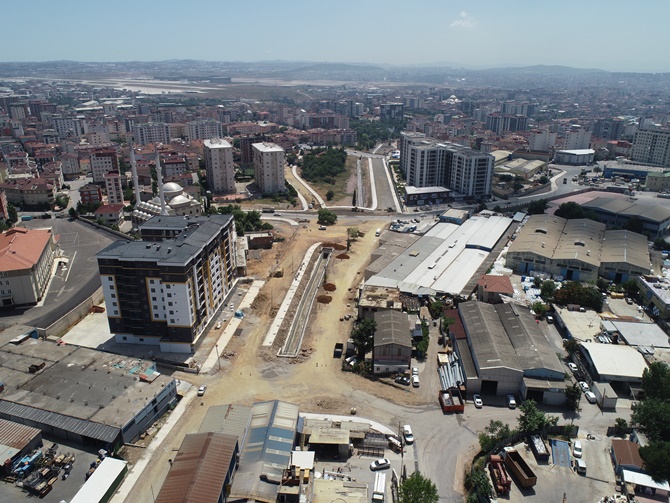 Velibaba - Güllübağlar - Esenler Bağlantı Yolu kullanıma hazırlanıyor