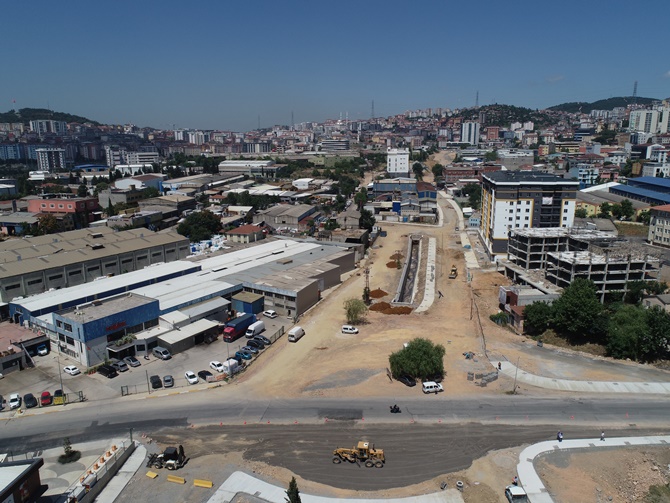 Velibaba - Güllübağlar - Esenler Bağlantı Yolu kullanıma hazırlanıyor