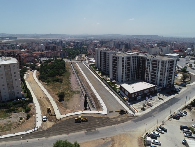 Velibaba - Güllübağlar - Esenler Bağlantı Yolu kullanıma hazırlanıyor