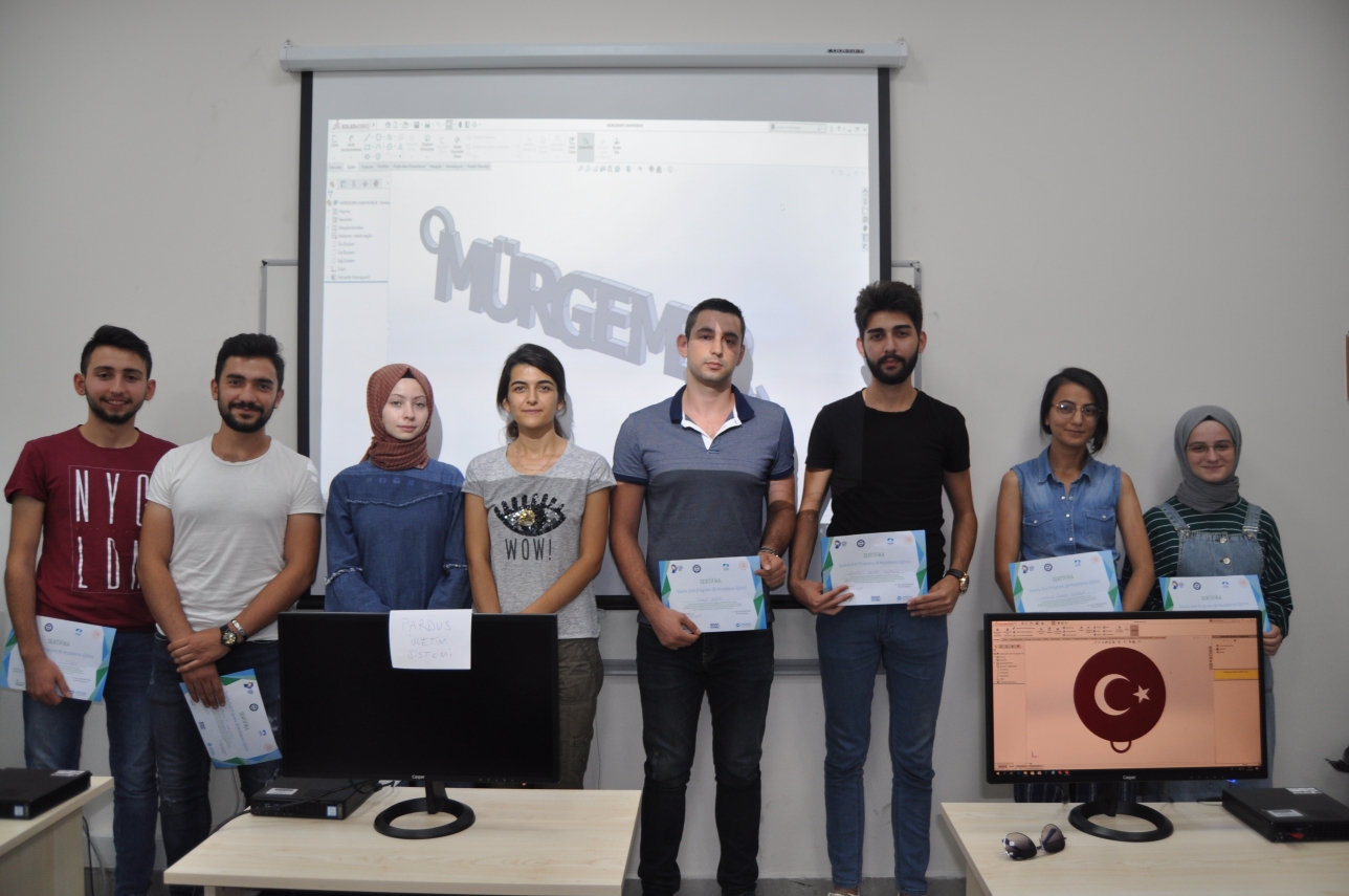 3D Modelleme Kursu'nda tasarımdan üretime adım atılıyor