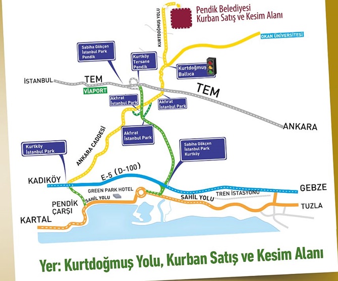 Pendik'te kurbanlık satış ve kesim alanı bu hafta sonu hizmete açılıyor