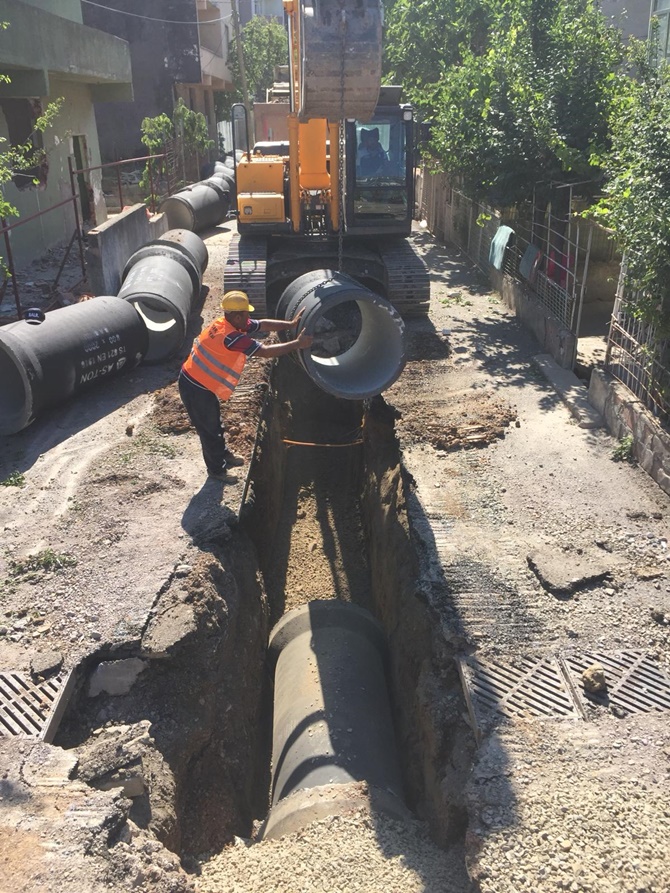 Pendik'te sel felaketine karşı önlem alınıyor