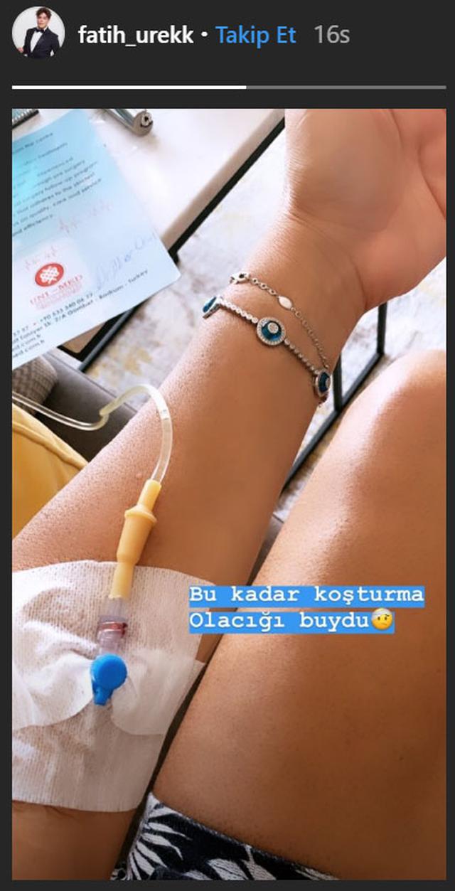 Fatih Ürek hastaneye kaldırıldı