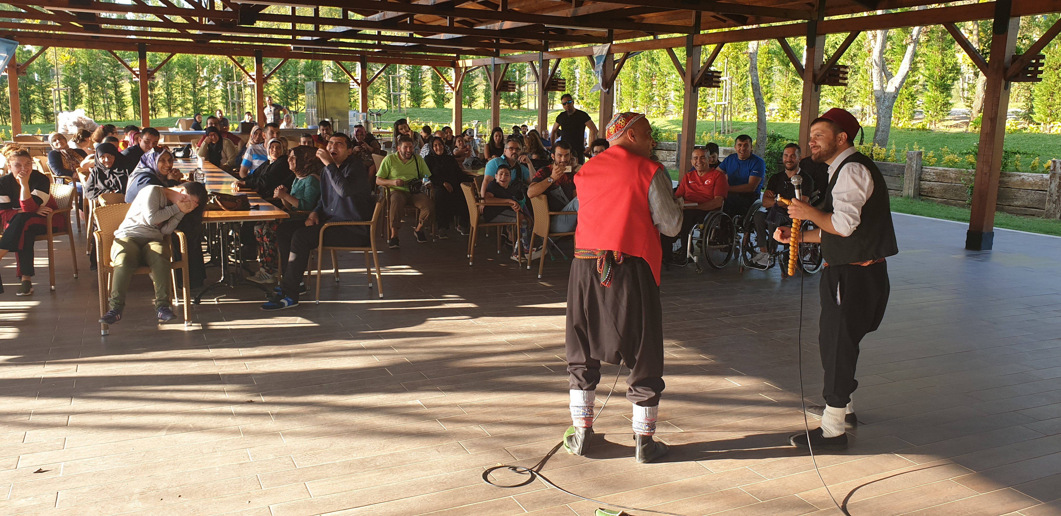 Pendik Engelsiz Yaşam Merkezi öğrencileri Gençlik Kampı'nda doyasıya eğlendiler