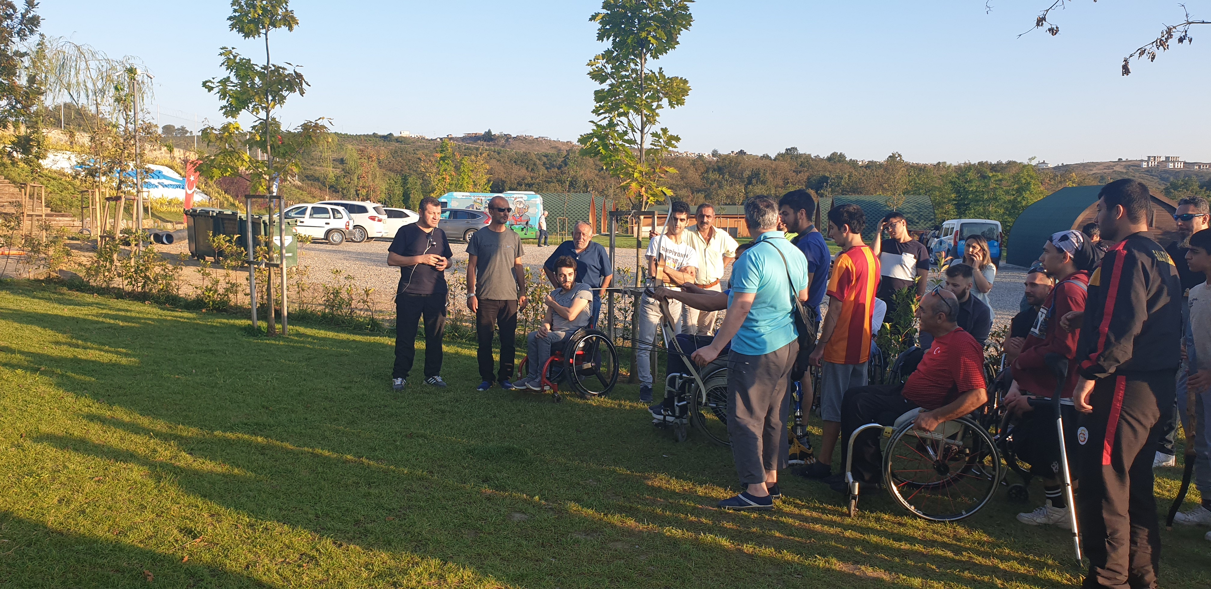 Pendik Engelsiz Yaşam Merkezi öğrencileri Gençlik Kampı'nda doyasıya eğlendiler