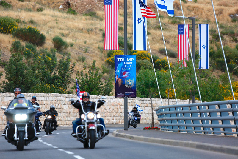 Kudüs'te gergin bekleyiş... ABD Büyükelçiliği Kudüs'e taşınıyor