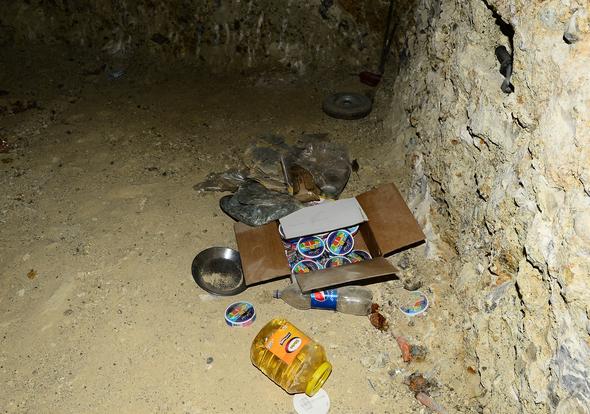 Bafelyun Dağı'nda Teröristlerin Eğitim Kampı, Sığınağı Görüntülendi
