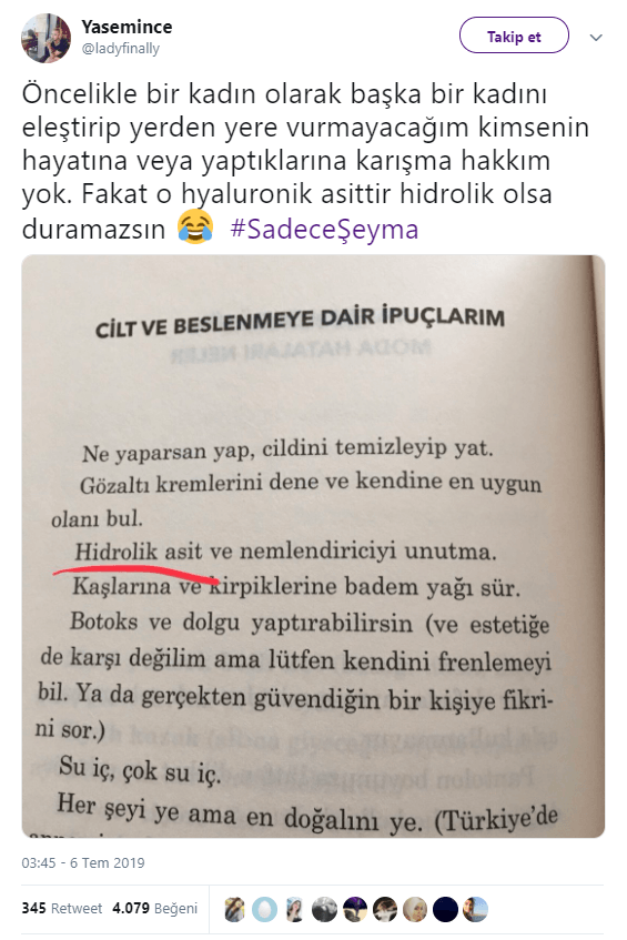 Hyalüronik asit nedir? Hidroklorik asit nedir? Şeyma Subaşı hidrolik asit bölümü