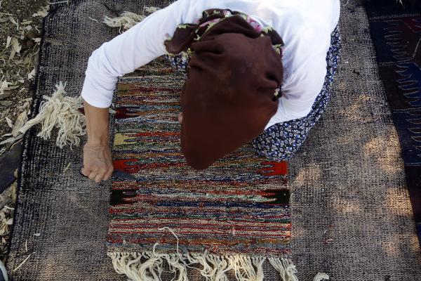 Antalya'da tarlalar halı açtı