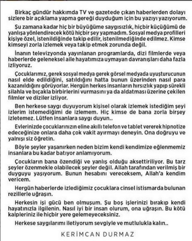 Kerimcan Durmaz ve Danla Biliç'ten açıklama!