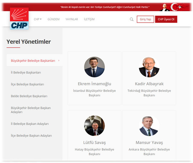 CHP'den yine çok tartışılacak hareket