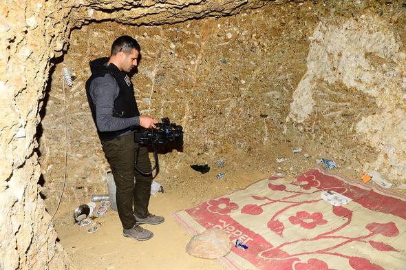 Bafelyun Dağı'nda Teröristlerin Eğitim Kampı, Sığınağı Görüntülendi