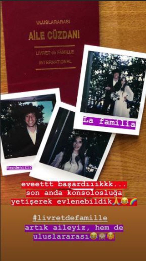 Müge Boz ve Caner Erdeniz'in birden evlenmesinin nedeni belli oldu