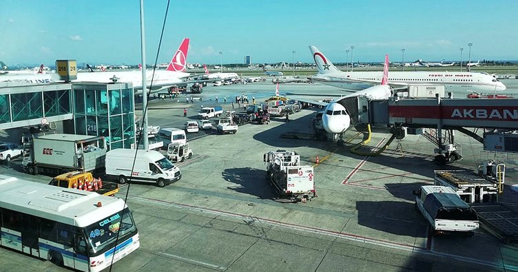 Atatürk Havalimanı'nda kaza!