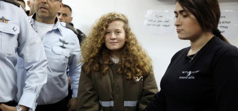 Filistinli Ahed Tamimi'nin Hapis Cezası Belli Oldu