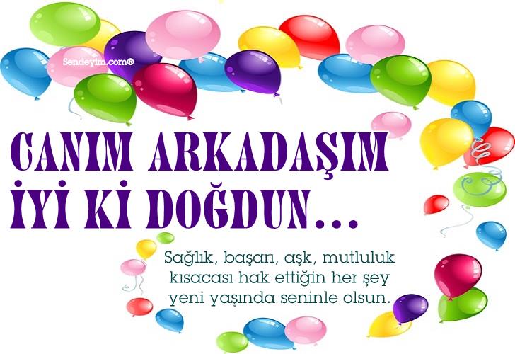 Arkadaşa, Sevgiliye, Kardeşe, Eşe Doğum Günü Mesajı | 2018 Yeni