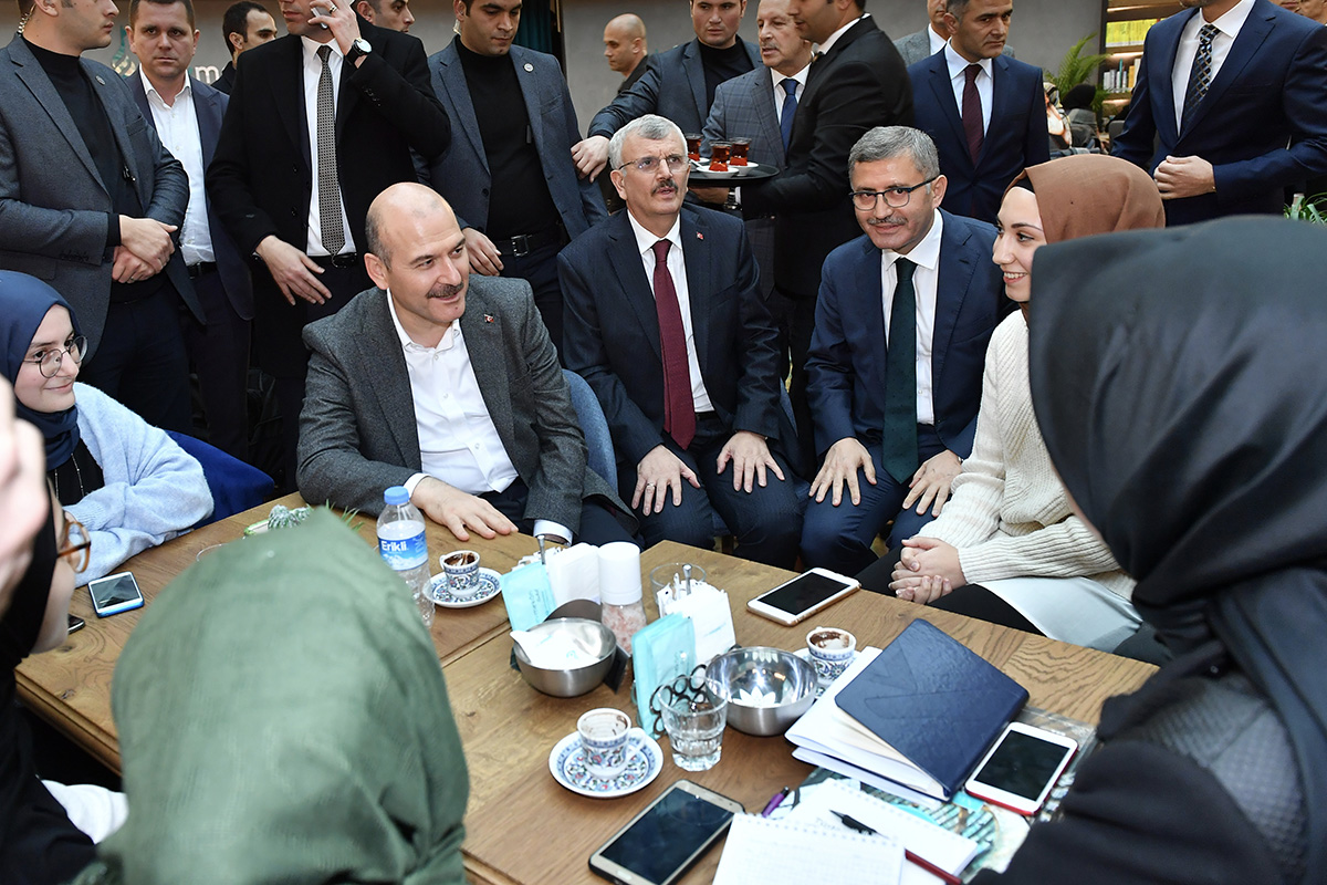 İçişleri Bakanı Süleyman Soylu'dan Üsküdar'a ziyaret