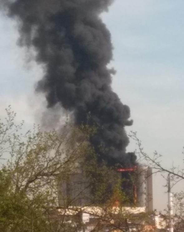 Gaziosmanpaşa'da Taksim İlkyardım Araştırma Hastanesi'nde Yangın