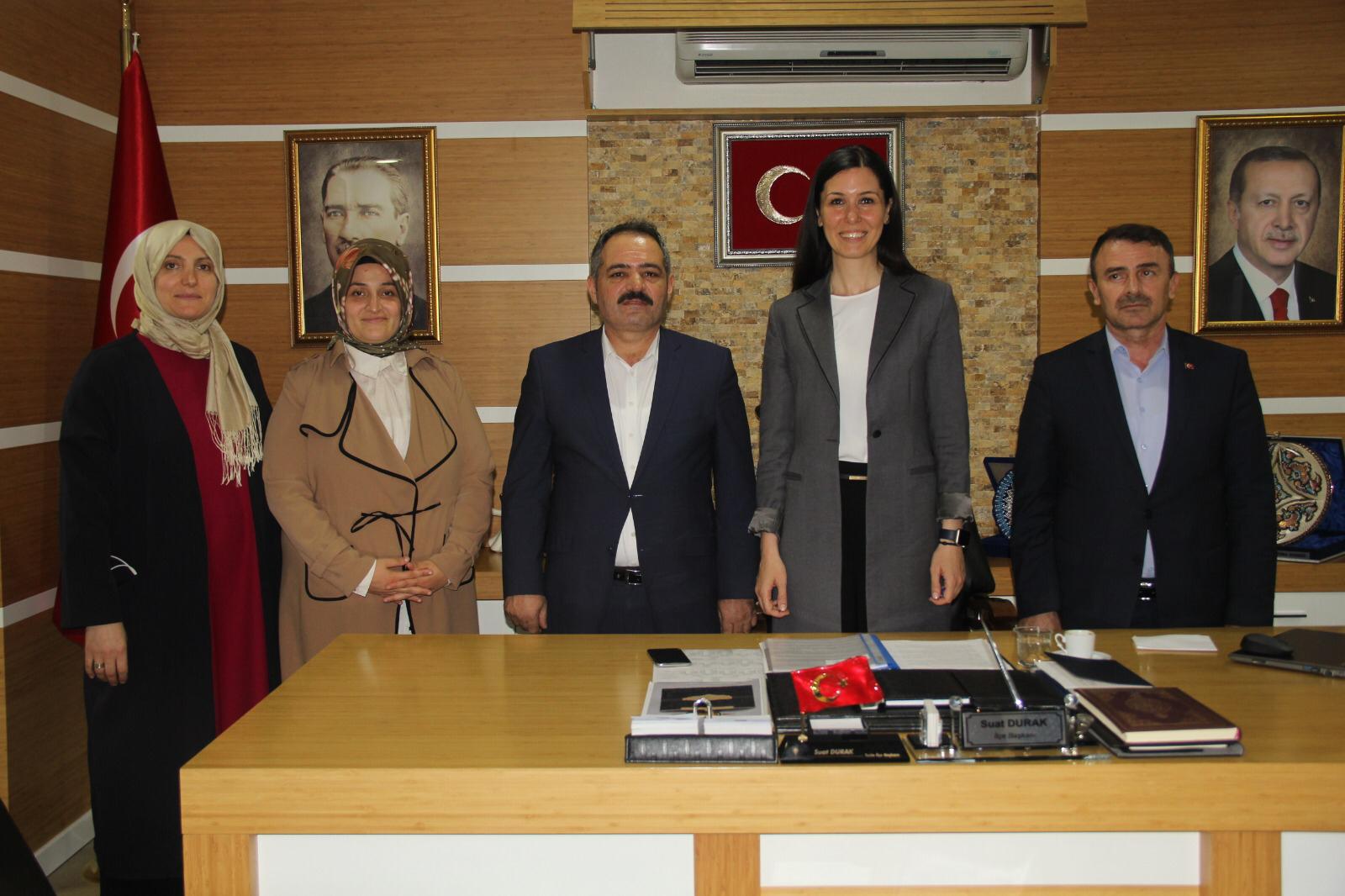 AK Parti Genel Başkan Yardımcısı Çiğdem KaraAslan Tuzla ilçe başkanlığını ziyaret etti