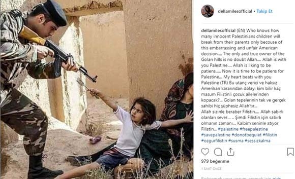 ABD'li sanatçıdan Trump'a tepki!