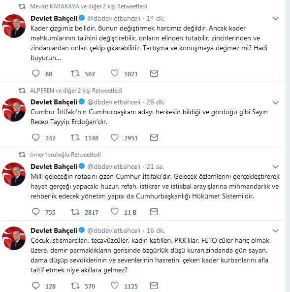 Bahçeli'den Hükümlülere Af Çıkışı: Af mı geliyor?