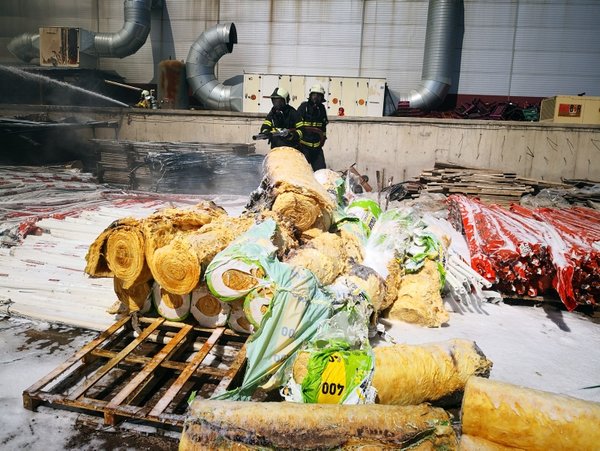 Aksaray'da korkutan yangın!