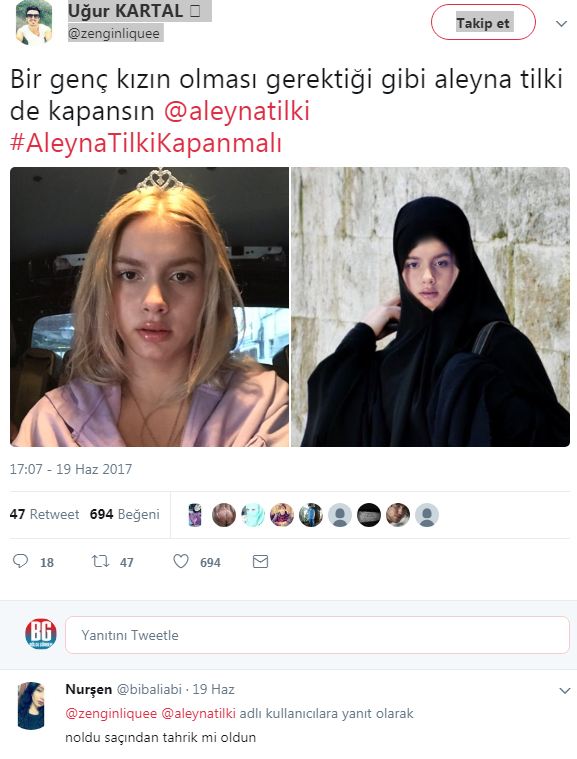 Aleyna Tilki Ve Uğur Kartal Arasındaki İlişki Ne