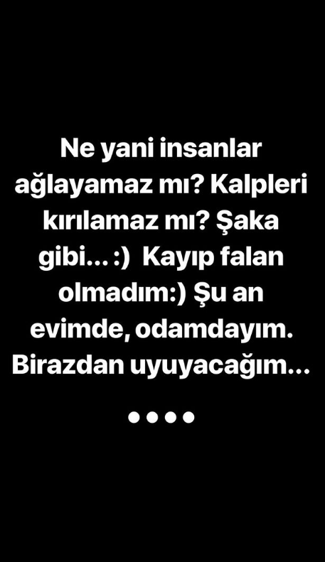 Aleyna Tilki'nin annesi sosyal medyadan duyurdu: Kızım kayboldu