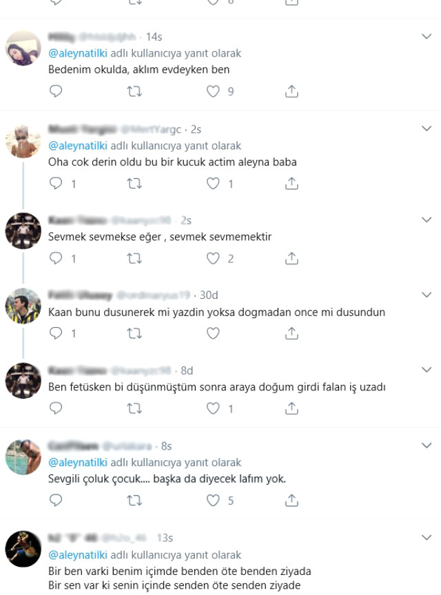 Aleyna Tilki'nin anlamsız tweeti ortalığı birbirine kattı
