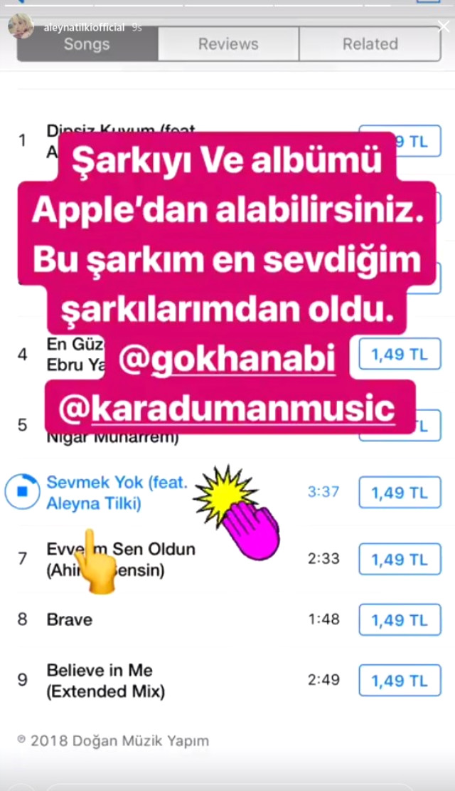 Aleyna Tilki'den yeni şarkı müjdesi 