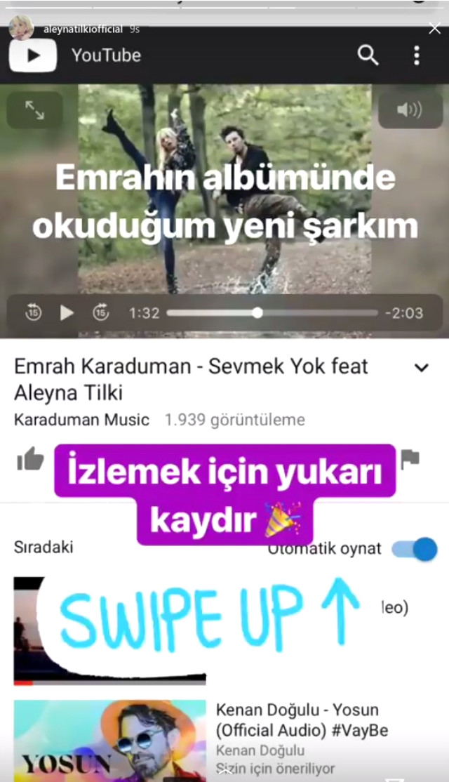 Aleyna Tilki'den yeni şarkı müjdesi 