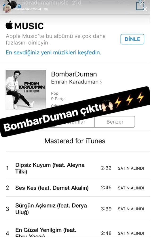 Aleyna Tilki'den yeni şarkı müjdesi 