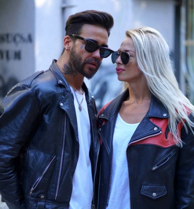 Cinsiyet değiştiren Neslihan Doğrusöz, sevgilisiyle sarmaş dolaş poz verdi