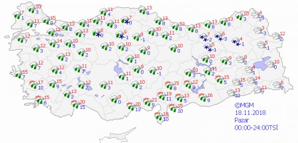 Meteoroloji uyardı! Sıcaklıklar düşüyor!