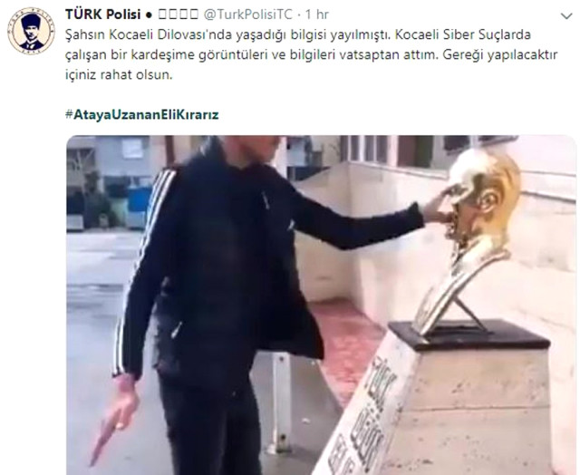 Atatürk'e hakaret videosuna tepkiler çığ gibi