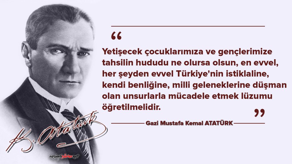 29 Ekim Cumhuriyet Bayramı Sözleri | Atatürk'ün Cumhuriyet Sözleri