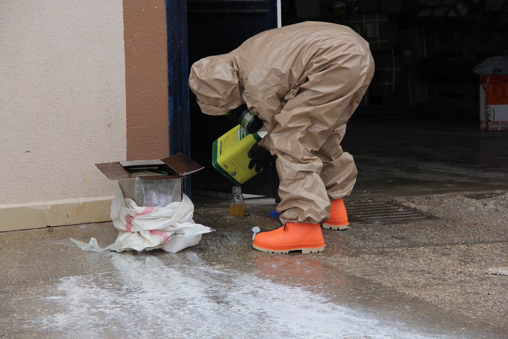 Dağıtım Sırasında Hasar Gören Kargo Faciaya Yol Açtı