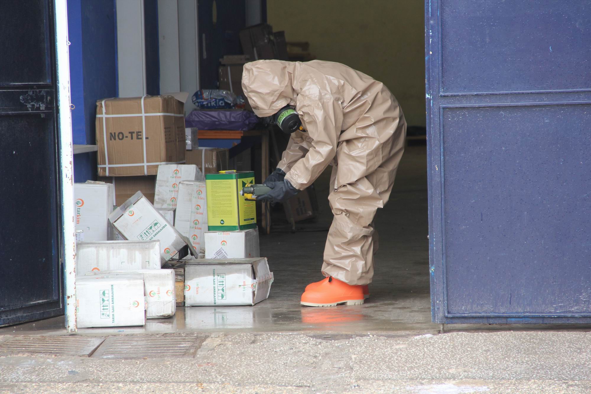 Dağıtım Sırasında Hasar Gören Kargo Faciaya Yol Açtı