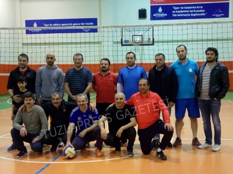 Tuzla Gazeteciler Derneği'nden 1. Kurumsal Voleybol Turnuvası